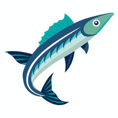 Garfish Vector Art | Clean and Simple Design