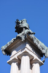 Vittorio Emanuele II statue in Turin