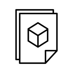 File Icon. Document icon vector. Paper icon.