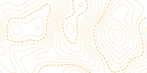 Abstract Topographic Pattern contour line map. Luxury gold abstract line art on transparent background image.