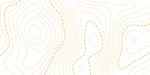 Abstract Topographic Pattern contour line map. Luxury gold abstract line art on transparent background image.