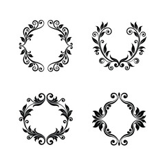 silhouette Victoria floweral bundle design