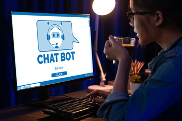 Chatbot software application for brisk online business that automatically reply to customer...