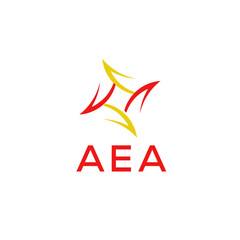 Modern AEA Letter Logo Vector Template 