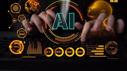 AI Assistant Brain Processor with LLM Technology, Big Data, Machine Learning, Generative AI for...