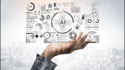 AI Assistant Brain Processor with LLM Technology, Big Data, Machine Learning, Generative AI for...