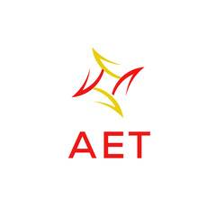Modern AET Letter Logo Vector Template 