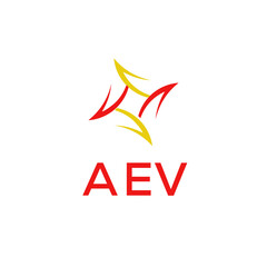 Modern AEV Letter Logo Vector Template 
