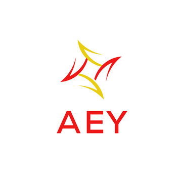 Modern AEY Letter Logo Vector Template 