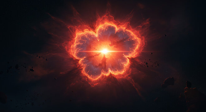 Fiery Nebula Fantasical crown s