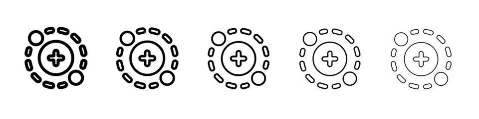 ion icon simple vector outline logo