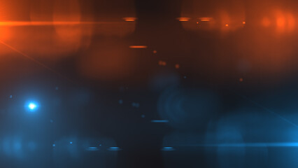 Neon blur glow. Color light overlay. Disco illumination.Light transitions