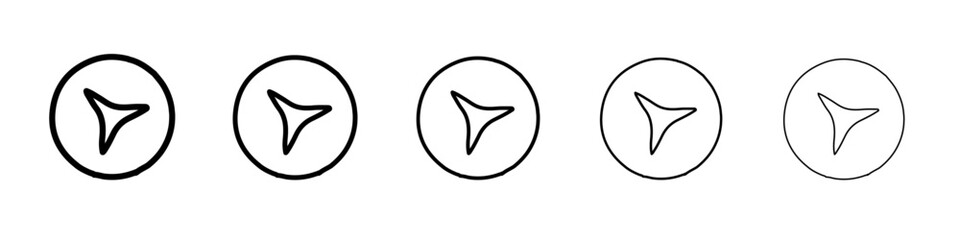 juniper berry icon simple vector outline logo