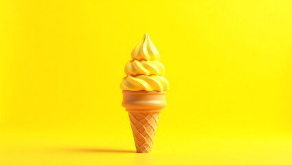 ice cream in a glass