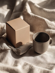 cup of coffee and chocolate