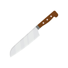 Knife vector in white background