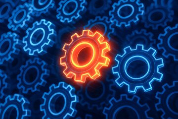 Illuminated Gear Focus