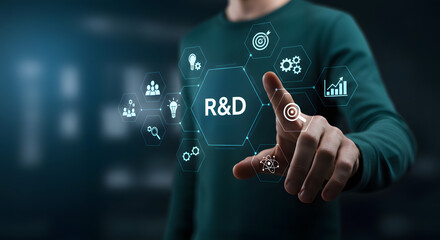 Research and Development (R&D) Concept