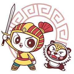 Traditional and Modern Japan Clipart