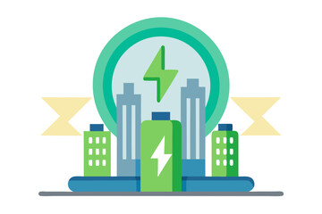 electric charging hub city design