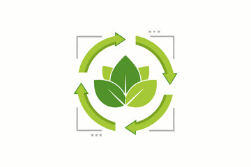 recyclable product circular arrow mark