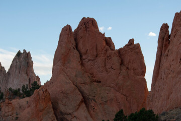 Obraz premium Mountain at Garden of the Gods in Colorado Springs
