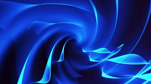 abstract blue background, twirly background, swirl and spiral animated background