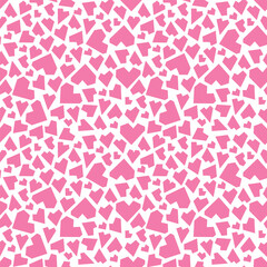 seamless pattern with hearts