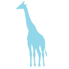 Giraffe silhouette  