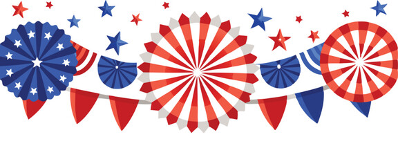 Obraz premium 4th of july independence day