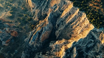 Obraz premium panoramic view of the mountain, landscape of the mountain