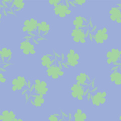 Seamless floral pattern, vintage background
