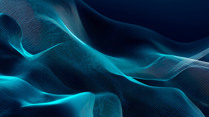 Abstract digital rhythm with flowing lines and subtle motion. Futuristic and clean design ideal for B2B, tech branding, and corporate presentations.
