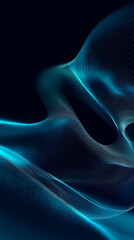 Abstract digital rhythm with flowing lines and subtle motion. Futuristic and clean design ideal for B2B, tech branding, and corporate presentations.