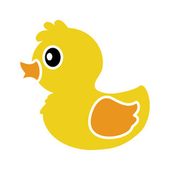 Cute Yellow Rubber Duck Bathtime Toy