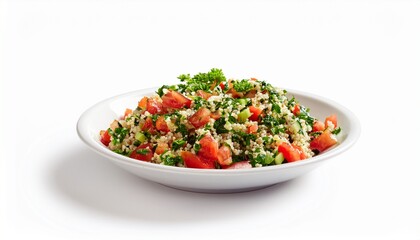 Refreshing Tabbouleh Salad Parsley, Tomatoes, Cucumber, Bulgur