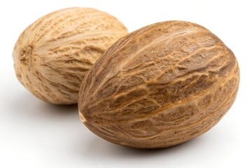 nutmeg isolated on white background