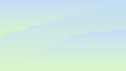 Soft pastel gradient featuring gentle waves of light blue and pale green, creating a serene and calming ambiance.