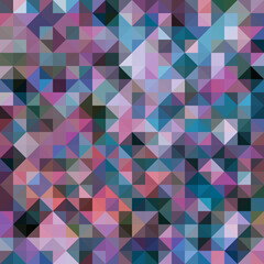 Fototapeta premium Colorful polygonal abstract background. Low poly effect. Polygon backdrop.