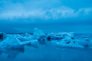 Jökulsárlón- Eisberge