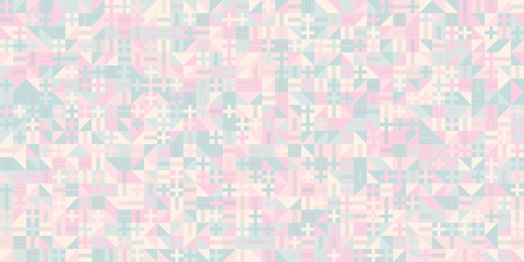 Abstract art with shapes