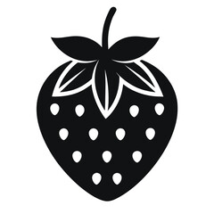 vector strawberry icon