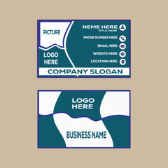 Obraz premium New Modern Creative Professional Business Card Idol Visiting Card Vector