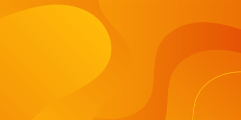 Fluid yellow gradient shapes composition. for presentation design. Vermilion base for website, print, base for banners, wallpapers, business cards, brochure, banner, calendar, graphic