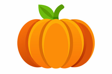 pumpkin vector illustration, halloween pumpkin isolated