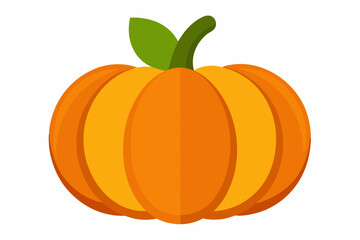 pumpkin vector illustration, halloween pumpkin isolated