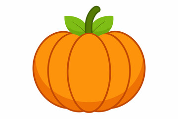 pumpkin vector illustration, halloween pumpkin isolated