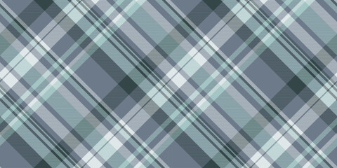 Elegant diagonal plaid pattern in muted blues and greens. Perfect for textile design, website backgrounds, or stationery.
