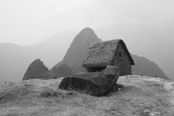 machu picchu peru sacrifice house