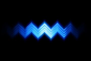 Neon color glowing lines background, Glowing wave swirl, impulse cable lines. High-speed light...